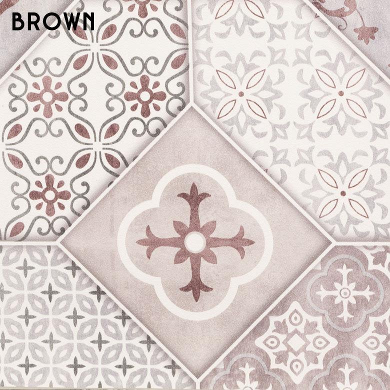 壁紙 はがせる モザイクタイル柄 フリース壁紙  ウォールシート DIY リフォーム 補修 クロス 賃貸 おしゃれ 9990 | ブランド登録なし | 14