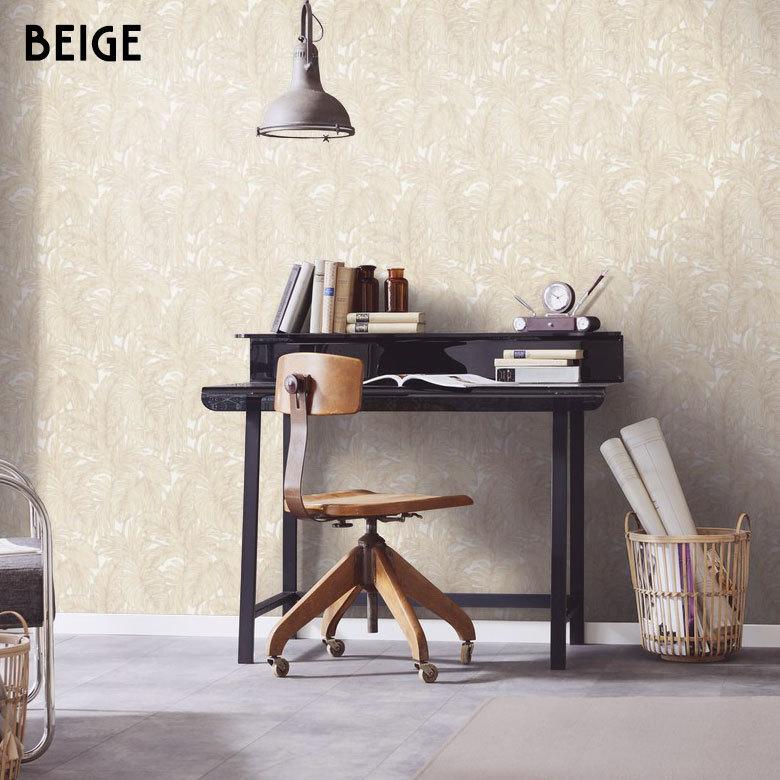 はがせる壁紙 フリース壁紙 ウォールシート シール クロス DIY リフォーム 賃貸 模様替え リーフ柄 ボタニカル柄 99913 | ブランド登録なし | 17