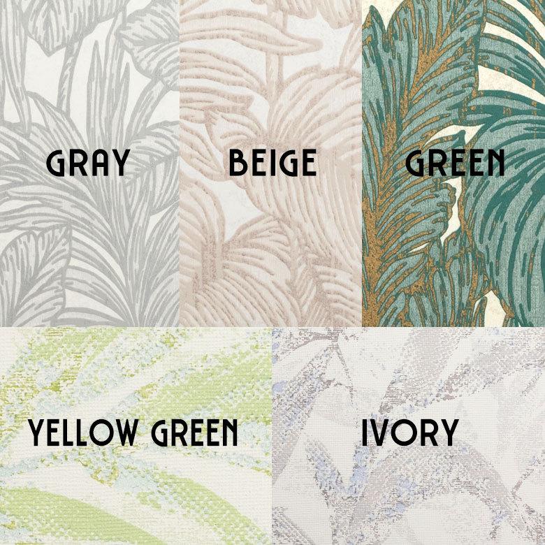 はがせる壁紙 フリース壁紙 ウォールシート シール クロス DIY リフォーム 賃貸 模様替え リーフ柄 ボタニカル柄 99913 | ブランド登録なし | 07