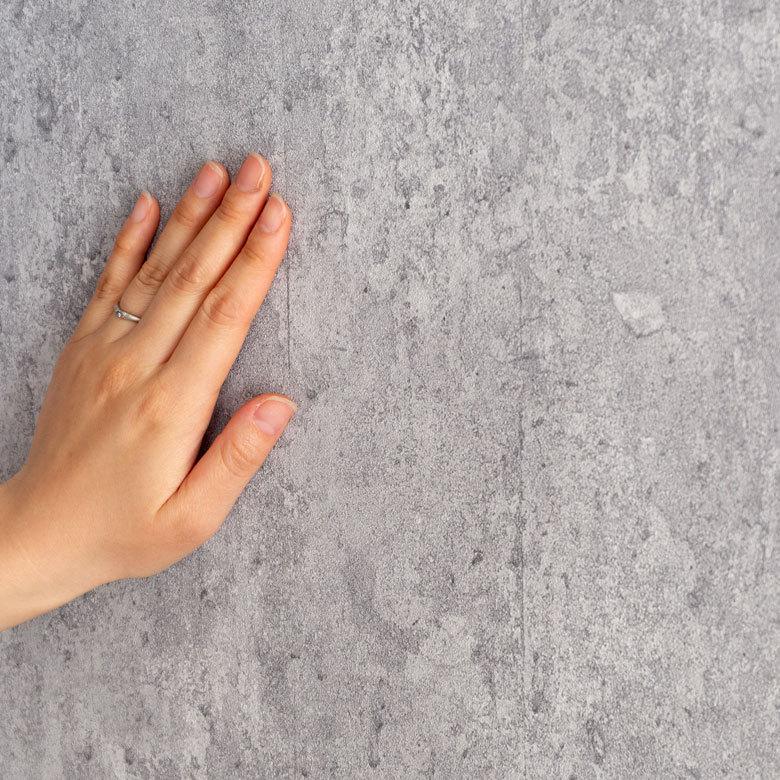 はがせる壁紙 フリース壁紙 ウォールシート シール クロス DIY リフォーム 賃貸 模様替え モルタル調 コンクリート柄 99914 | ブランド登録なし | 05