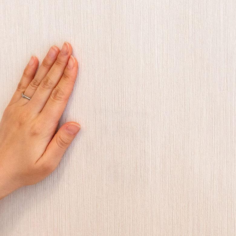 はがせる壁紙 フリース壁紙 ウォールシート シール クロス DIY リフォーム 賃貸 模様替え 縞柄 単色 シンプル 99915 | ブランド登録なし | 09