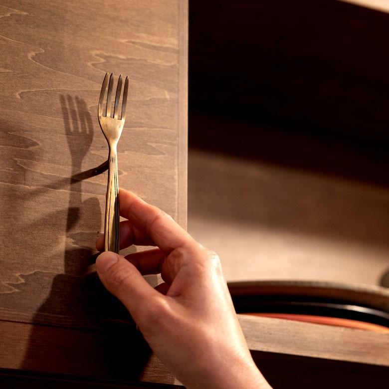 取っ手 ドアノブ 真鍮製 フォーク型 スプーン型 アンティーク風  つまみ DIY 付け替え 引き出し 家具 ハンドル 真鍮ノブ アジア工房 a-1375 | ブランド登録なし | 12