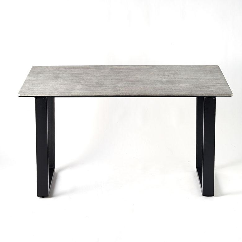 ダイニング テーブル 2人 4人 用 幅 135cm 高さ 72cm ストーン 風 コンクリート 調 リビング モダン ホテル ライク 店舗 ディスプレイ 什器 a-84311 | ELEMENTS（インテリア） | 13