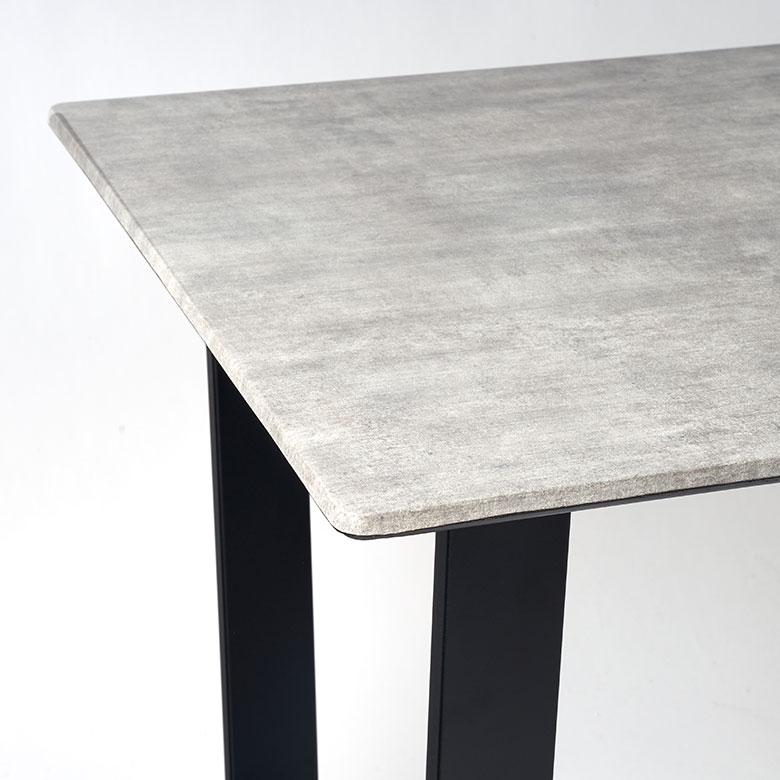 ダイニング テーブル 2人 4人 用 幅 135cm 高さ 72cm ストーン 風 コンクリート 調 リビング モダン ホテル ライク 店舗 ディスプレイ 什器 a-84311 | ELEMENTS（インテリア） | 15