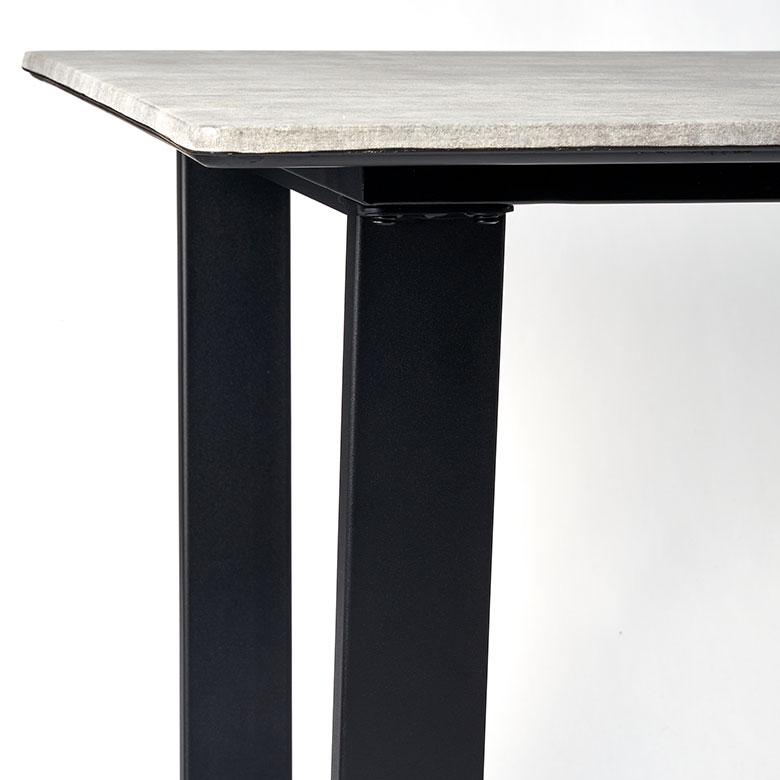 ダイニング テーブル 2人 4人 用 幅 135cm 高さ 72cm ストーン 風 コンクリート 調 リビング モダン ホテル ライク 店舗 ディスプレイ 什器 a-84311 | ELEMENTS（インテリア） | 16