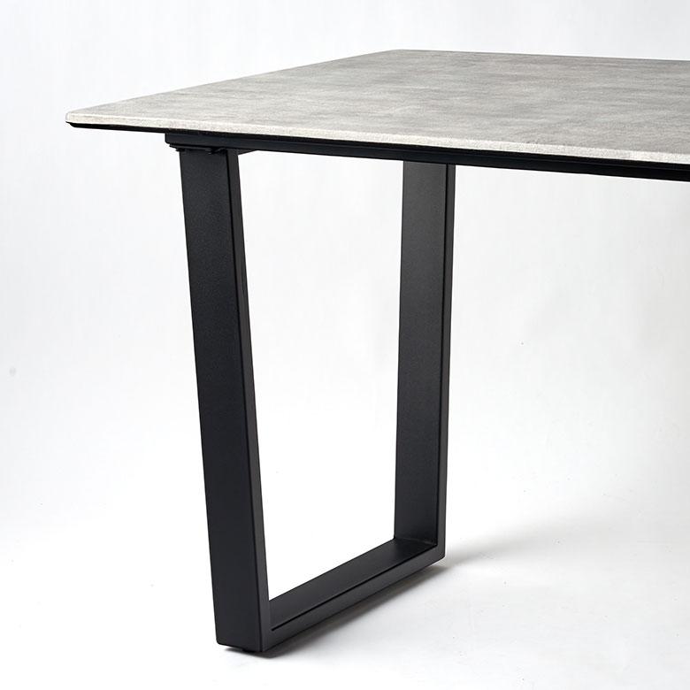 ダイニング テーブル 2人 4人 用 幅 135cm 高さ 72cm ストーン 風 コンクリート 調 リビング モダン ホテル ライク 店舗 ディスプレイ 什器 a-84311 | ELEMENTS（インテリア） | 17