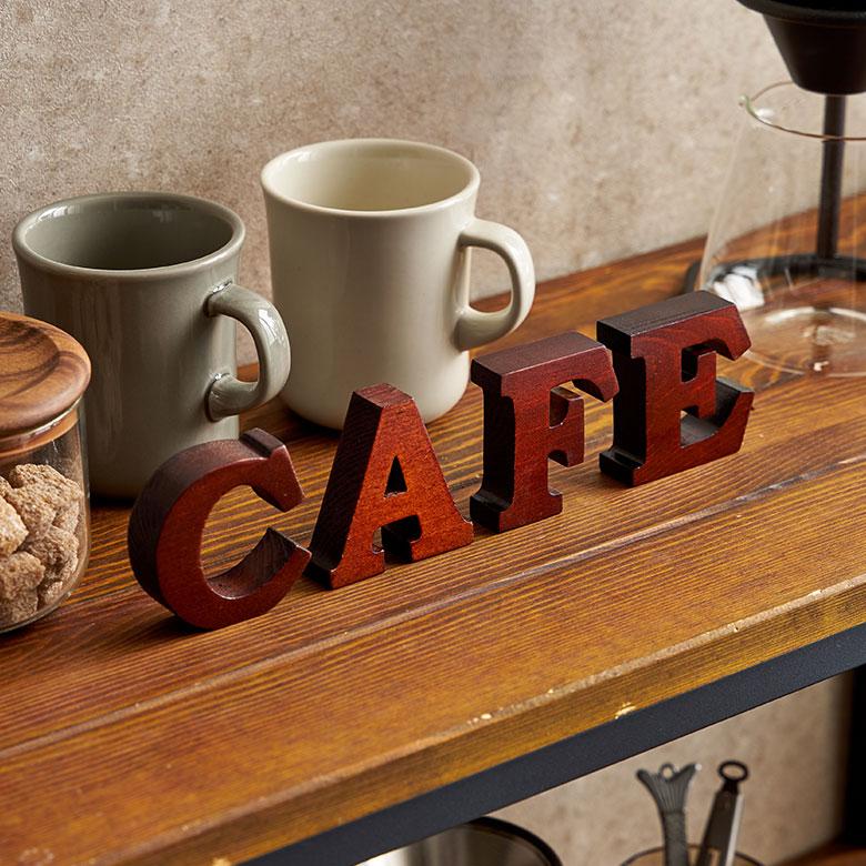 アルファベット イニシャル オブジェ 木製 木彫り K L M N O P Q R S T 無垢材 自立 店舗 飾り ネームプレート 西海岸 ビーチハウス 男前 メール便対応 b-11553 | ELEMENTS（インテリア） | 14