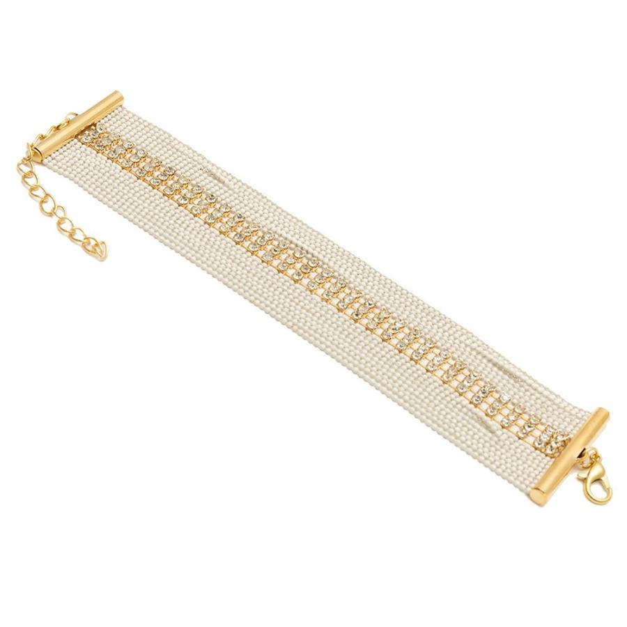 ブレスレット ３連 ラインストーン ボールチェーン アジアン エスニック バリ雑貨 おしゃれ レディース b-1165 | ブランド登録なし | 14