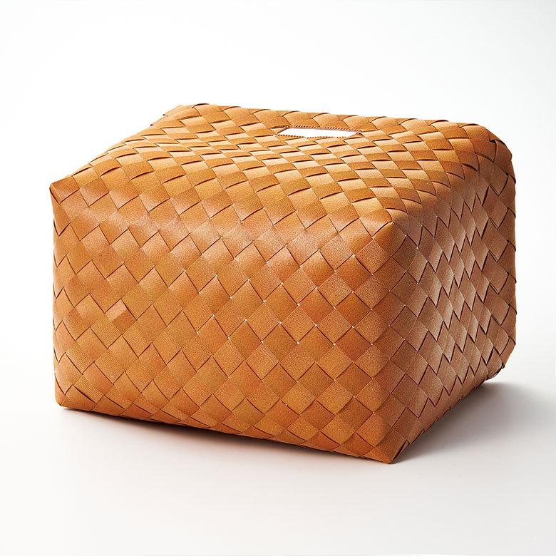 かご バスケット 洗える 持ち手付き 白樺風 籠 ポリエチレン 深型タイプ 丸洗い 収納 カラー ボックス 対応 おしゃれ 北欧 韓国 インテリア  西海岸 b-66 | ELEMENTS（インテリア） | 19