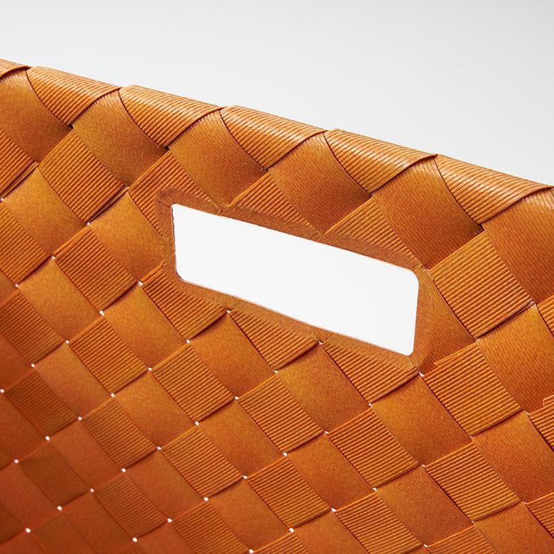 かご バスケット 洗える 持ち手付き 白樺風 籠 ポリエチレン 深型タイプ 丸洗い 収納 カラー ボックス 対応 おしゃれ 北欧 韓国 インテリア  西海岸 b-66 | ELEMENTS（インテリア） | 21