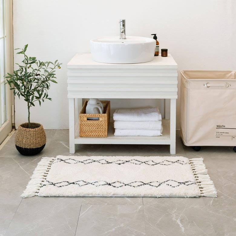 玄関マット ラグマット 約 50×80cm ベニオワレン風 メッシュ 玄関マット ラグマット 約 50×80cm ベニオワレン風 メッシュ