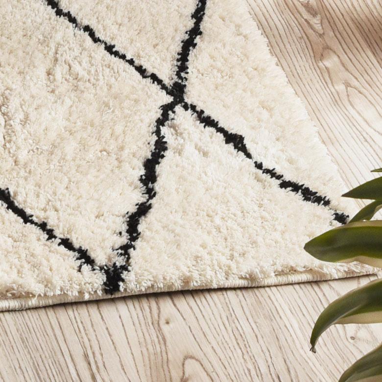 玄関マット 屋内 おしゃれ ベニワレン風 洗えるラグ 50×80 玄関 マット 室内 カーペット 洗濯 モロッカン 夏用 絨毯 北欧 リゾート インテリア アジアン b1a-84 | ELEMENTS（インテリア） | 12