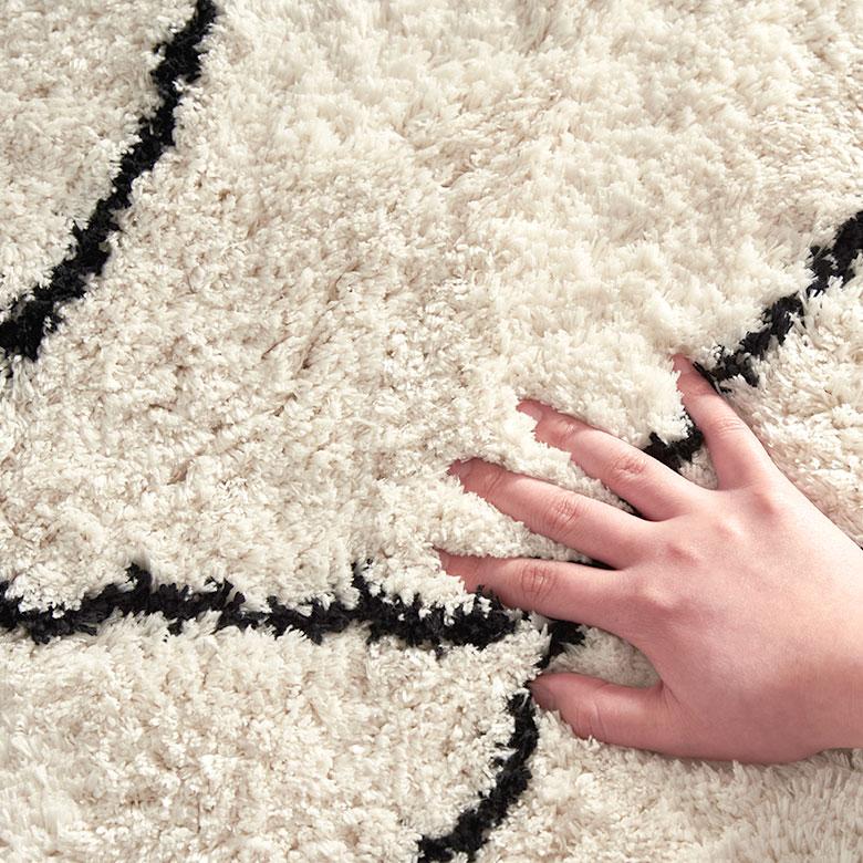 玄関マット 屋内 おしゃれ ベニワレン風 洗えるラグ 50×80 玄関 マット 室内 カーペット 洗濯 モロッカン 夏用 絨毯 北欧 リゾート インテリア アジアン b1a-84 | ELEMENTS（インテリア） | 15