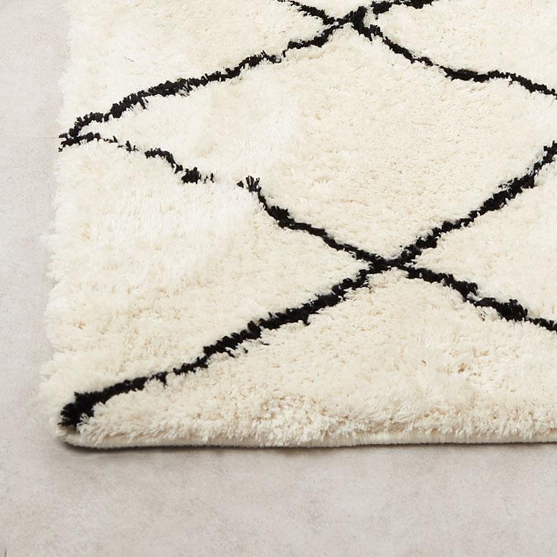 玄関マット 屋内 おしゃれ ベニワレン風 洗えるラグ 50×80 玄関 マット 室内 カーペット 洗濯 モロッカン 夏用 絨毯 北欧 リゾート インテリア アジアン b1a-84 | ELEMENTS（インテリア） | 17