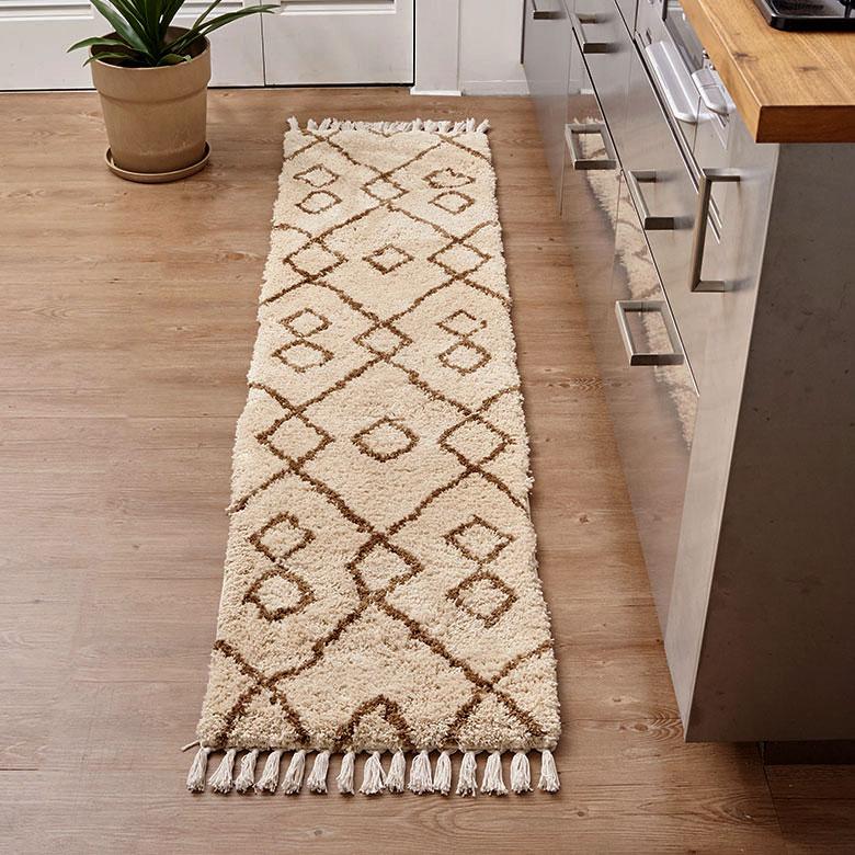 キッチンマット ラグマット 約 45×185cm ベニオワレン風 キッチンマット ラグマット 約 45×185cm ベニオワレン風