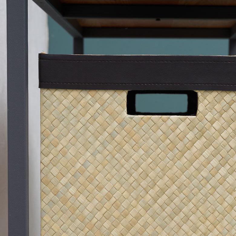 収納 ボックス パンダン Lサイズ ケース 箱 インナーボックス カラーボックス 対応 引き出し 小物 入れ 整理 おしゃれ インテリア モダン 西海岸 bl-11744 | ELEMENTS（インテリア） | 06