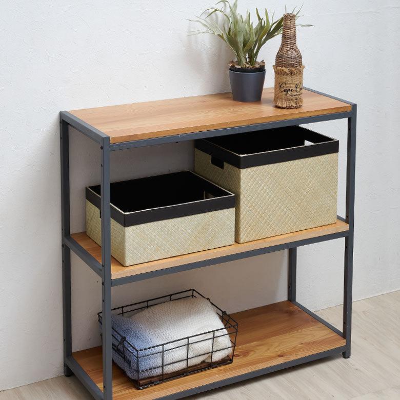 パンダン製ポイントレザーのスクエア収納ボックス Mサイズ 2色展開 アジア工房 bm-1174 | ブランド登録なし | 10