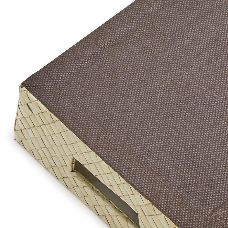 持ち手付き バスケット トレイ 小物入れ トレー デスク 机 整理 整頓 収納 小物 書類 入れ アジアン バリ 雑貨 パンダン Mサイズ ナチュラル 西海岸 bt-11738 | ELEMENTS（インテリア） | 08