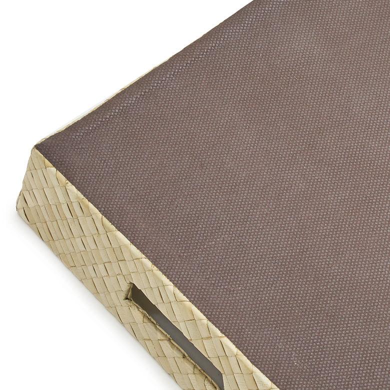 持ち手付き バスケット トレイ トレー デスク 机 整理 整頓 収納 小物 書類 入れ アジアン バリ 雑貨 パンダン Lサイズ ナチュラル 西海岸 bt-11740 | ELEMENTS（インテリア） | 07