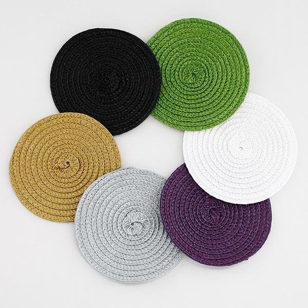 ラウンド型プレースコースター パープル 円形 丸型 テーブルウェア モダン おしゃれ 雑貨 小物 キッチングッズ キッチン雑貨 コースター プレースマット c-60203 | ELEMENTS（インテリア） | 03