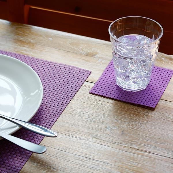 スクエア型プレースコースター 14色展開 c-603 | ブランド登録なし | 01