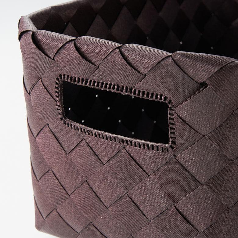 かご バスケット 洗える 白樺風 籠 ポリエチレン製 水洗い はっ水 撥水 収納 ボックス コスメ プランター おしゃれ 北欧  韓国 インテリア 西海岸 c-6 | ELEMENTS（インテリア） | 20