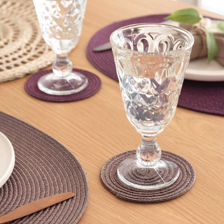 コースター  おしゃれ テーブルウェア 水洗い 和 モダン 丸 正円 ラウンド プレース プレイスコースター 1枚 グレイッシュ 5色 キッチン Riche リッシュ c-67000 | ELEMENTS（インテリア） | 23