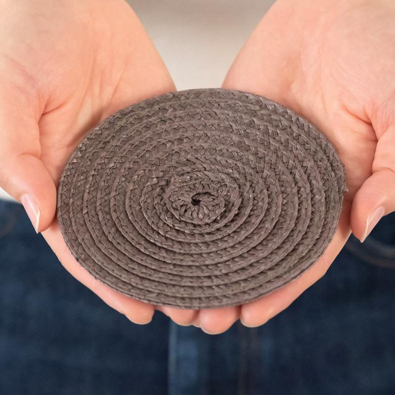 コースター  おしゃれ テーブルウェア 水洗い 和 モダン 丸 正円 ラウンド プレース プレイスコースター 1枚 グレイッシュ 5色 キッチン Riche リッシュ c-67000 | ELEMENTS（インテリア） | 09