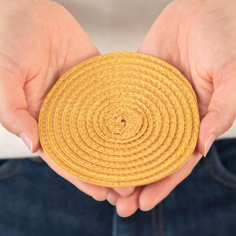 コースター おしゃれ テーブルウェア 水洗い 和 モダン 丸 正円 ラウンド プレース プレイスコースター 1枚 トロピカル カラフル 3色 Riche リッシュ c-67001 | ELEMENTS（インテリア） | 07