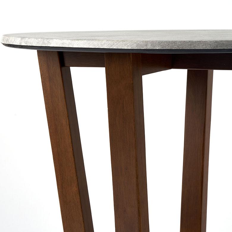 サイド テーブル カフェ ナイト ソファ 直径 60cm 高さ 55cm ストーン 風 コンクリート 調 リビング 寝室 モダン ホテル 店舗 ディスプレイ c-84313 | ELEMENTS（インテリア） | 15