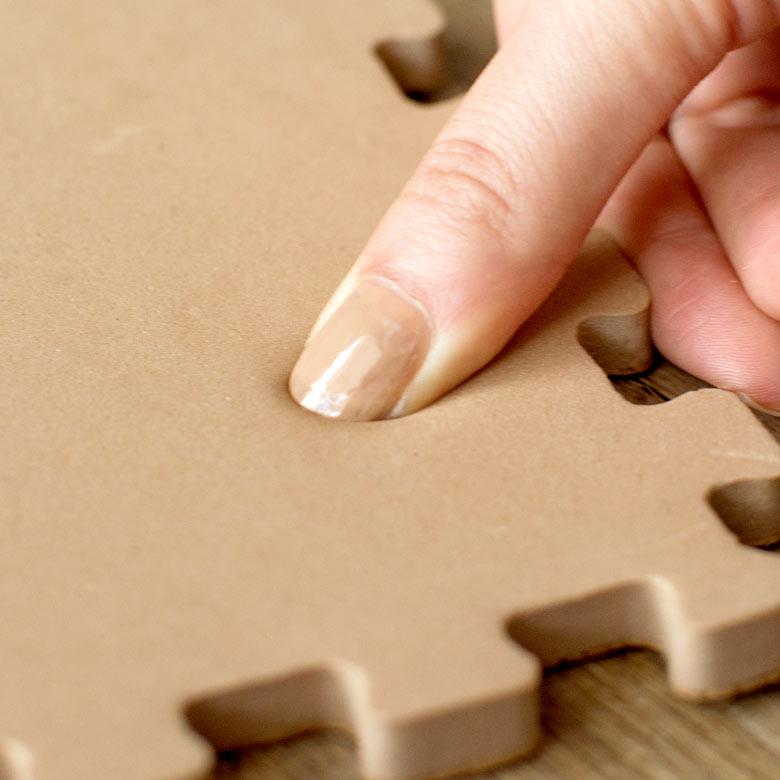 コルクマット 大判 45cm ジョイントマット 24枚セット 団地間 江戸間 3畳用 コルクタイル プレイマット 防音マット エコルク cncm-45-024p | ELEMENTS（インテリア） | 04