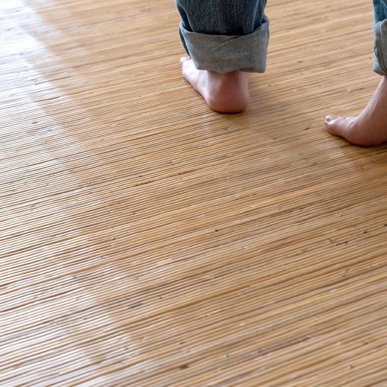 ラタンカーペット 籐むしろ 約140×200cm 絨毯 敷物 ひんやり 夏 和 和