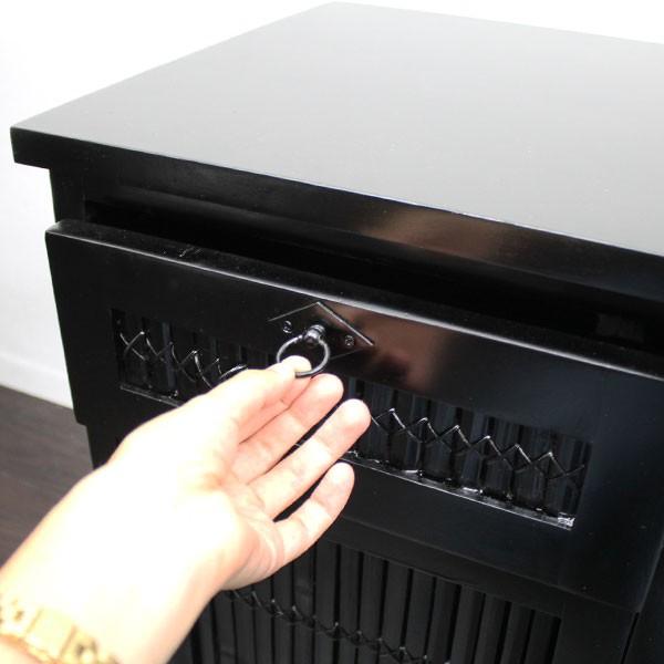 送料無料アジアンバンブーサイドチェスト ライトブラウン色 アジア工房 CSDC-LBR | ブランド登録なし | 02