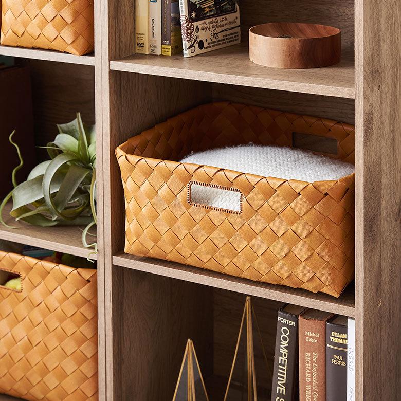 かご バスケット 洗える 持ち手付き ポリエチレン製 丸洗い 白樺かご ボックス ランドリー 収納 おむつストッカー おしゃれ 韓国 インテリア 西海岸 d-66 | ELEMENTS（インテリア） | 05