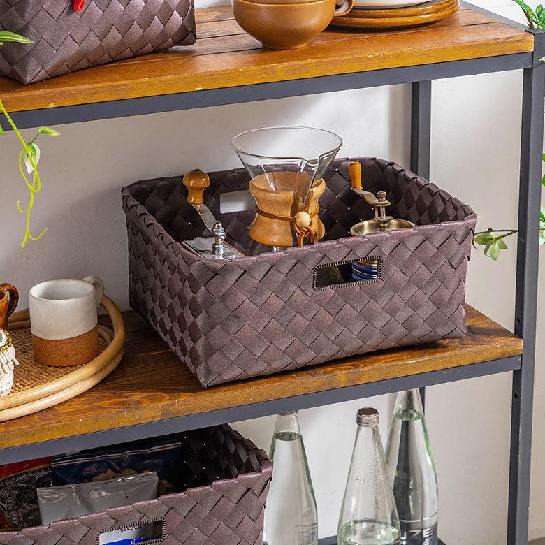 かご バスケット 洗える 持ち手付き ポリエチレン製 丸洗い 白樺かご ボックス ランドリー 収納 おむつストッカー おしゃれ 韓国 インテリア 西海岸 d-66 | ELEMENTS（インテリア） | 07