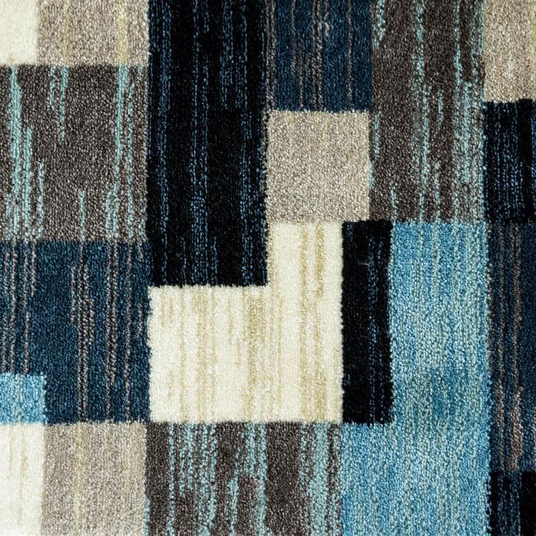 キッチンマット 玄関マット 約45×120cm モザイク柄 パッチワーク柄 ラグマット 台所 おしゃれ オールシーズン 長方形 新生活 引っ越し 絨毯 幾何学  eg83033 | ELEMENTS（インテリア） | 01