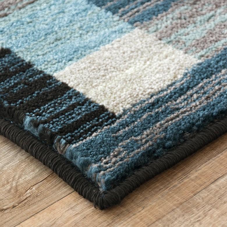 キッチンマット 玄関マット 約45×120cm モザイク柄 パッチワーク柄 ラグマット 台所 おしゃれ オールシーズン 長方形 新生活 引っ越し 絨毯 幾何学  eg83033 | ELEMENTS（インテリア） | 07