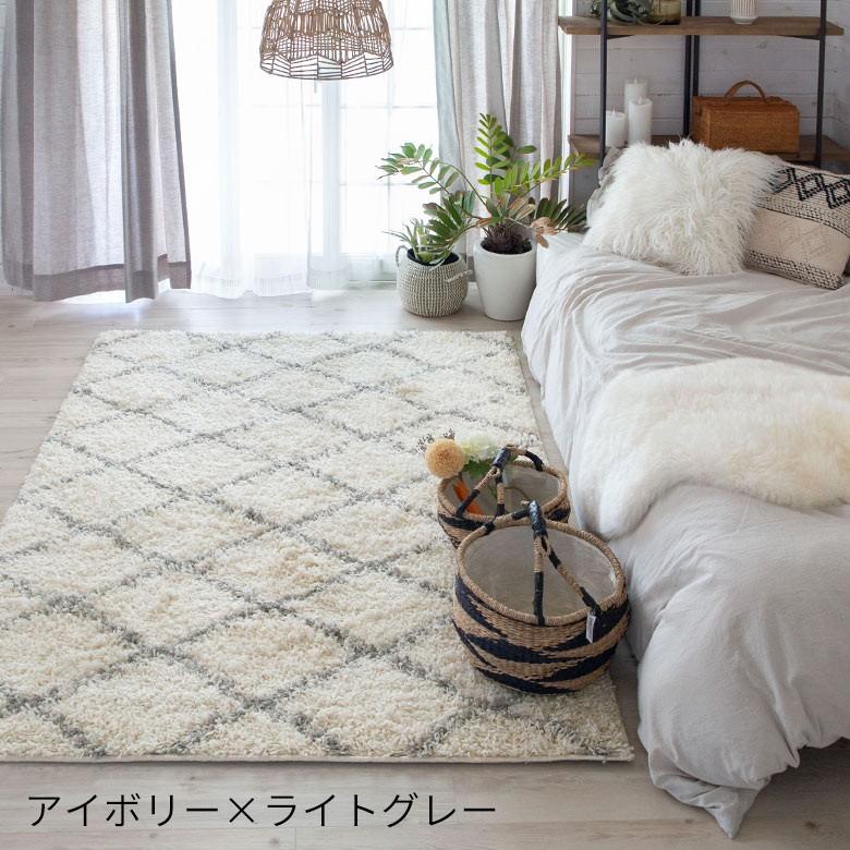 ラグ マット カーペット 約130×190cm エジプト製 ベニオワレン風 ラグ マット カーペット 約130×190cm エジプト製 ベニオワレン風