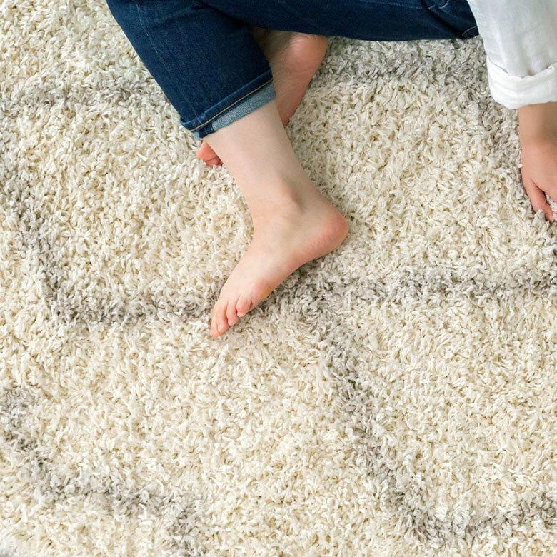 ラグ ラグマット 約 130×190cm ベニオワレン風 エジプト製 長方形 モロッカン ナチュラル アイボリー ベージュ eg84045 | ELEMENTS（インテリア） | 05