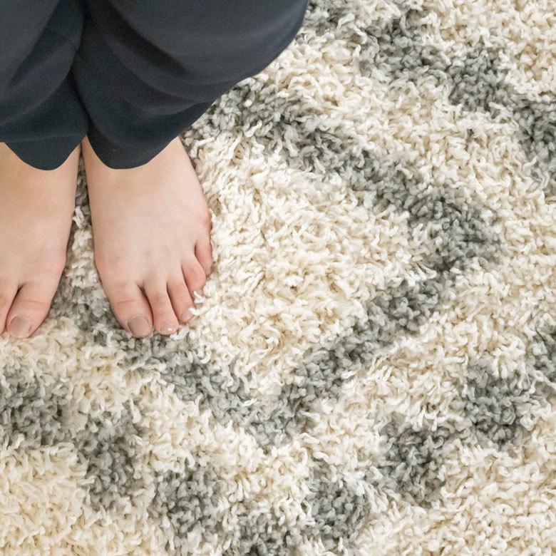 ラグ ラグマット 約 200×250cm ベニオワレン風 エジプト製 アイボリー カーペット 長方形 おしゃれ 絨毯 じゅうたん オールシーズン eg84046 | ELEMENTS（インテリア） | 01