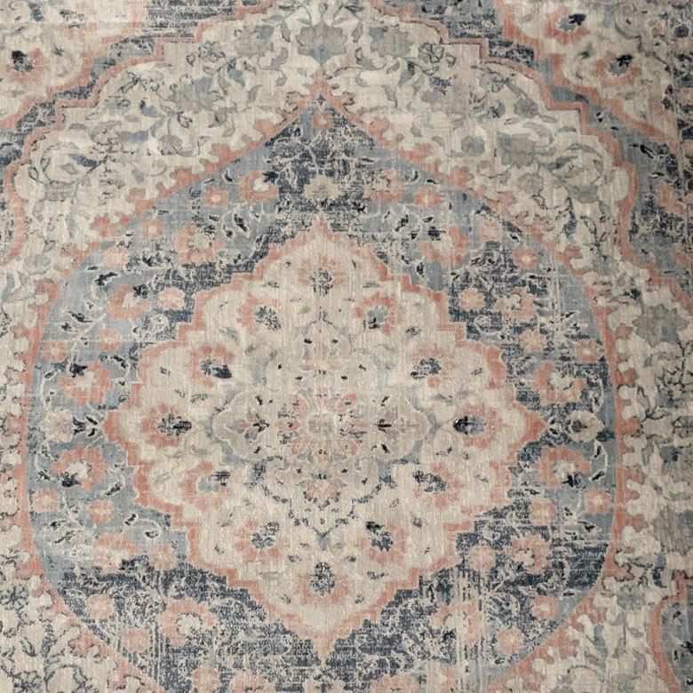 ラグ マット カーペット 約130×190cm エジプト製 メダリオン柄 ウィルトン織 敷物 絨毯 北欧 インテリア eg84050 | ブランド登録なし | 01