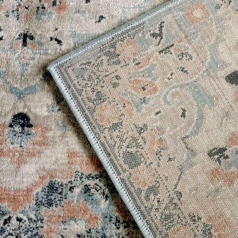 ラグ マット カーペット 約130×190cm エジプト製 メダリオン柄 ウィルトン織 敷物 絨毯 北欧 インテリア eg84050 | ブランド登録なし | 12