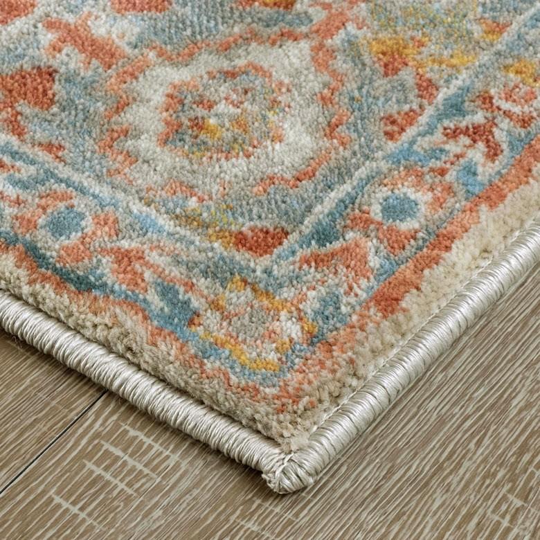 ラグ マット カーペット 約130×190cm エジプト製 メダリオン柄 ウィルトン織 敷物 絨毯 北欧 インテリア eg84051 | ブランド登録なし | 11