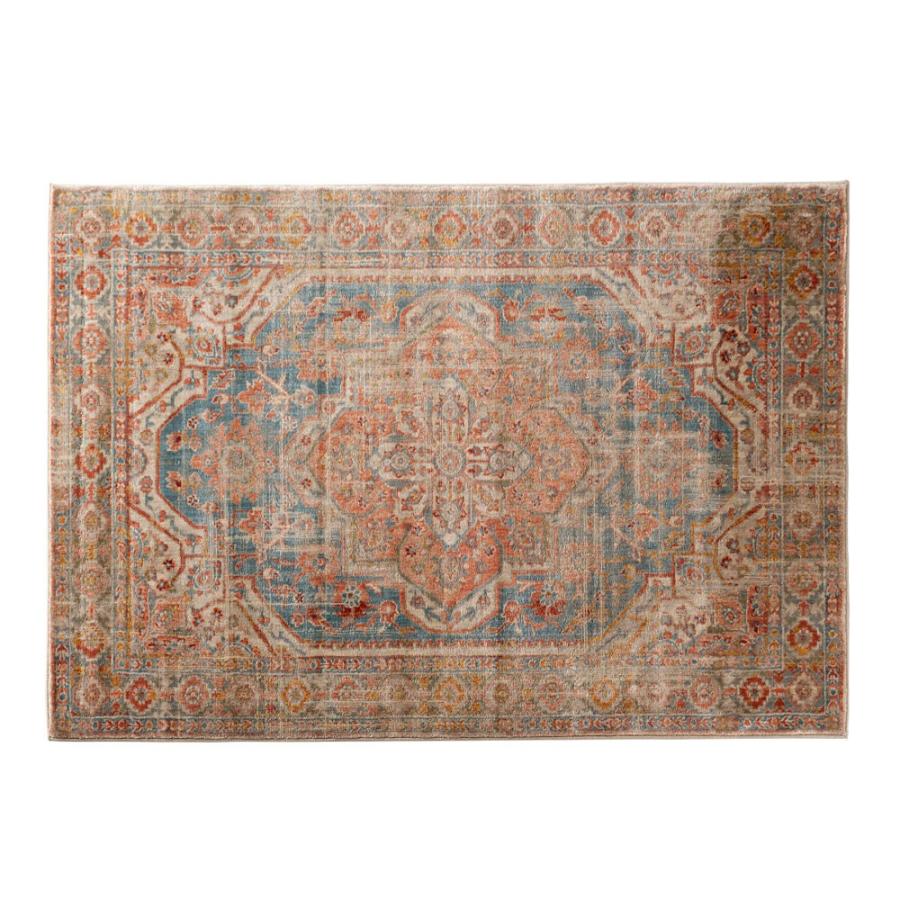 ラグ マット カーペット 約130×190cm エジプト製 メダリオン柄 ウィルトン織 敷物 絨毯 北欧 インテリア eg84051 | ブランド登録なし | 14