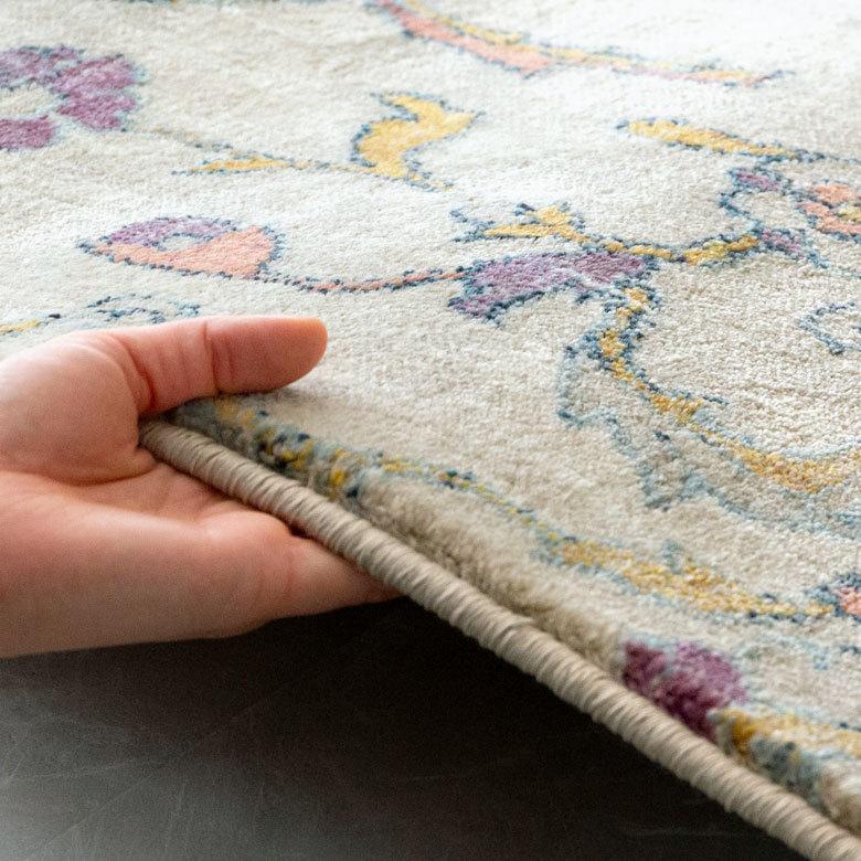 ラグ ラグマット 約 130×190cm ベニオワレン風 エジプト製 長方形 ペルシャ 絨毯風 オリエンタル アンティーク風  eg84052 | ブランド登録なし | 12