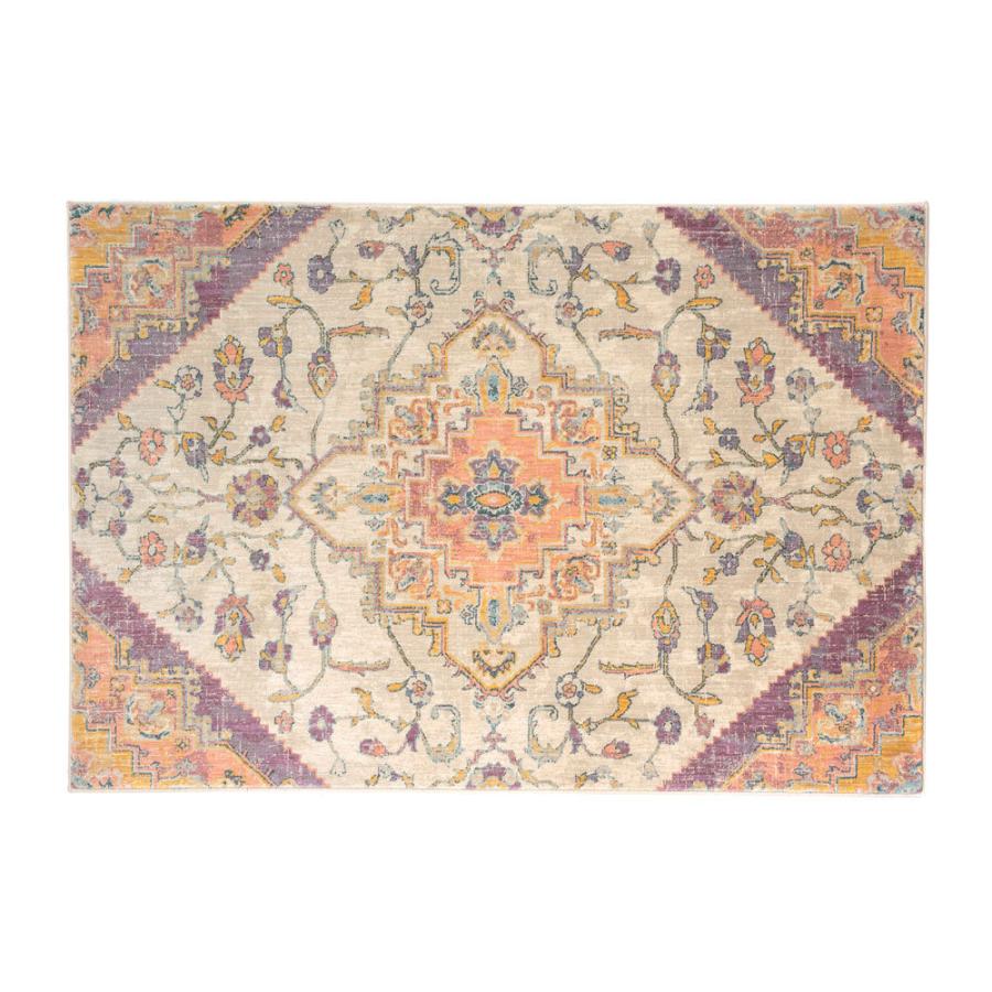 ラグ ラグマット 約 130×190cm ベニオワレン風 エジプト製 長方形 ペルシャ 絨毯風 オリエンタル アンティーク風  eg84052 | ブランド登録なし | 19