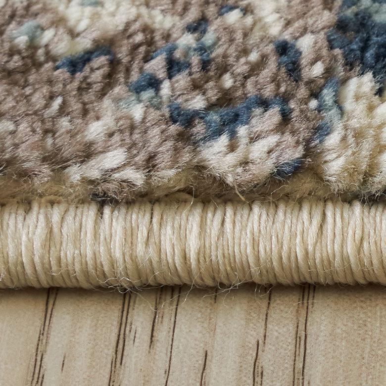 ラグ マット エジプト製 ペルシャ パッチワーク アンティーク風 絨毯 じゅうたん カーペット おしゃれ 敷物 ヴィンテージ風 オリエンタル 柄  アジアン eg84102 | ブランド登録なし | 16