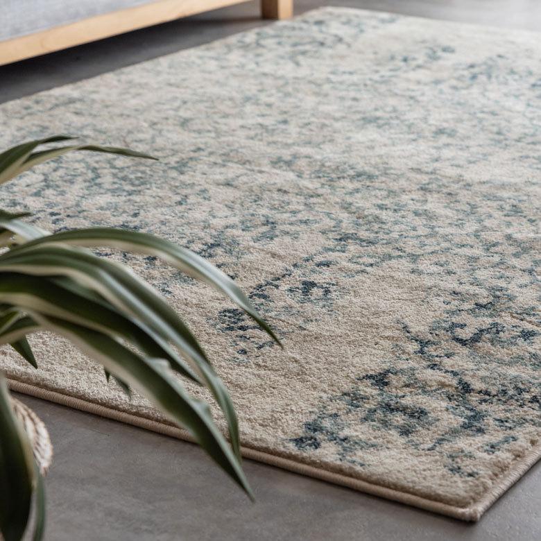 ラグ マット エジプト製 ペルシャ フラワー 花 アンティーク風 絨毯 じゅうたん カーペット おしゃれ 敷物 ヴィンテージ風 オリエンタル 柄  西海岸  eg84103 | ELEMENTS（インテリア） | 12