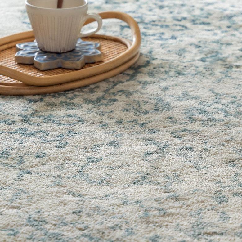 ラグ マット エジプト製 ペルシャ フラワー 花 アンティーク風 絨毯 じゅうたん カーペット おしゃれ 敷物 ヴィンテージ風 オリエンタル 柄  西海岸  eg84103 | ELEMENTS（インテリア） | 14