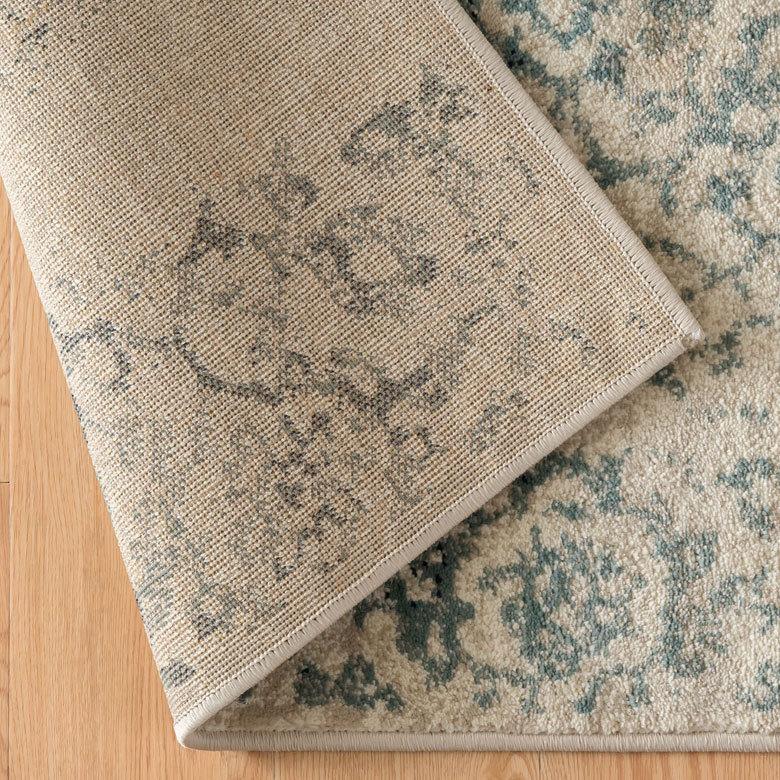 ラグ マット エジプト製 ペルシャ フラワー 花 アンティーク風 絨毯 じゅうたん カーペット おしゃれ 敷物 ヴィンテージ風 オリエンタル 柄  西海岸  eg84103 | ELEMENTS（インテリア） | 17